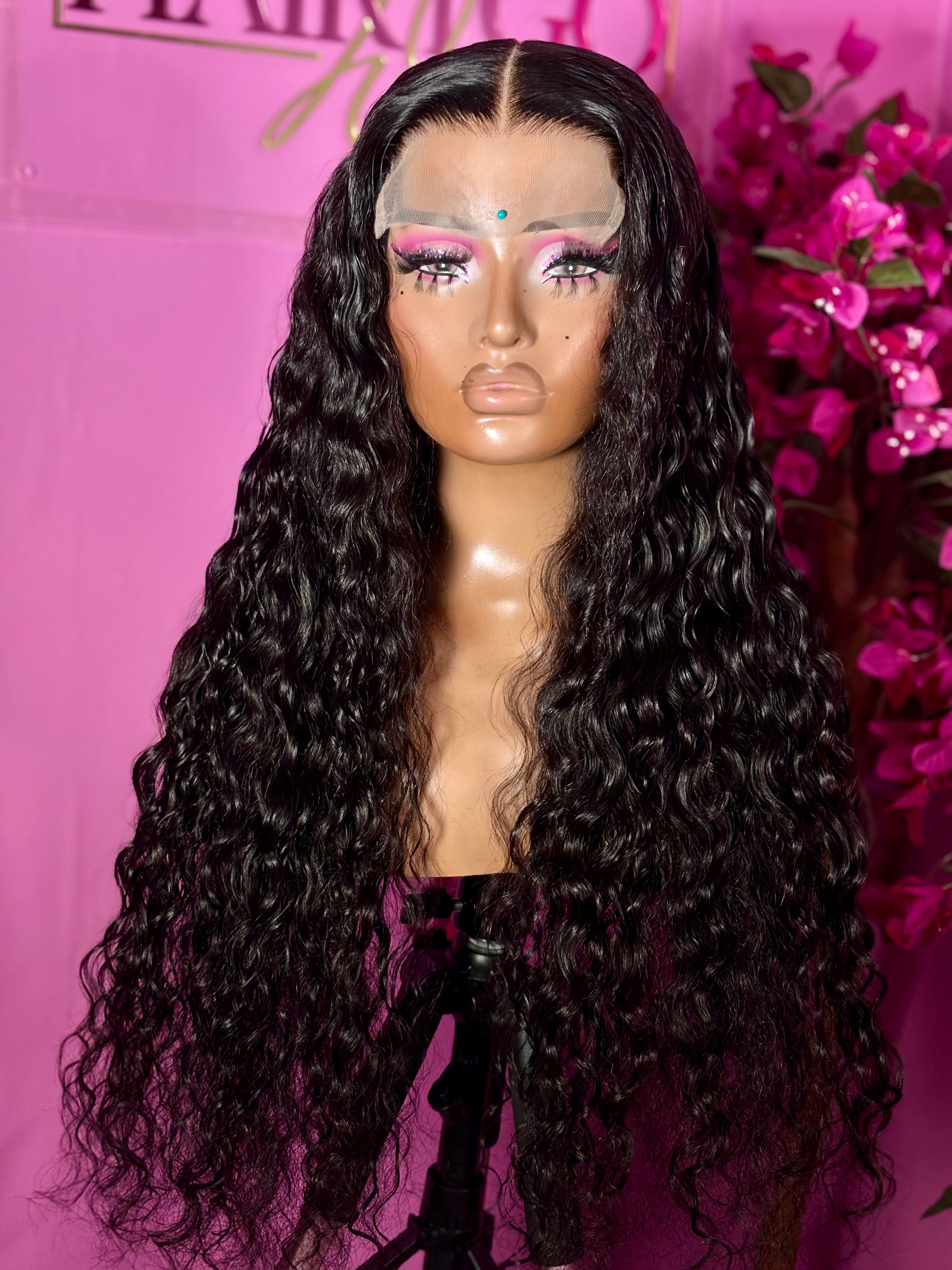 Laura water wave 24” long 5x5 lace closure