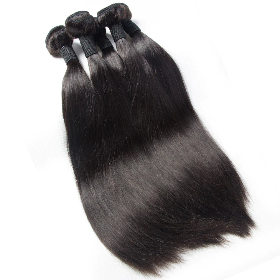 Luxury virgin extension hair 3 bundles