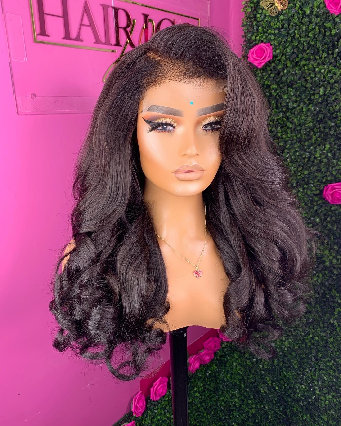 Lori 20" 6x6 lace closure raw kinky straight hair