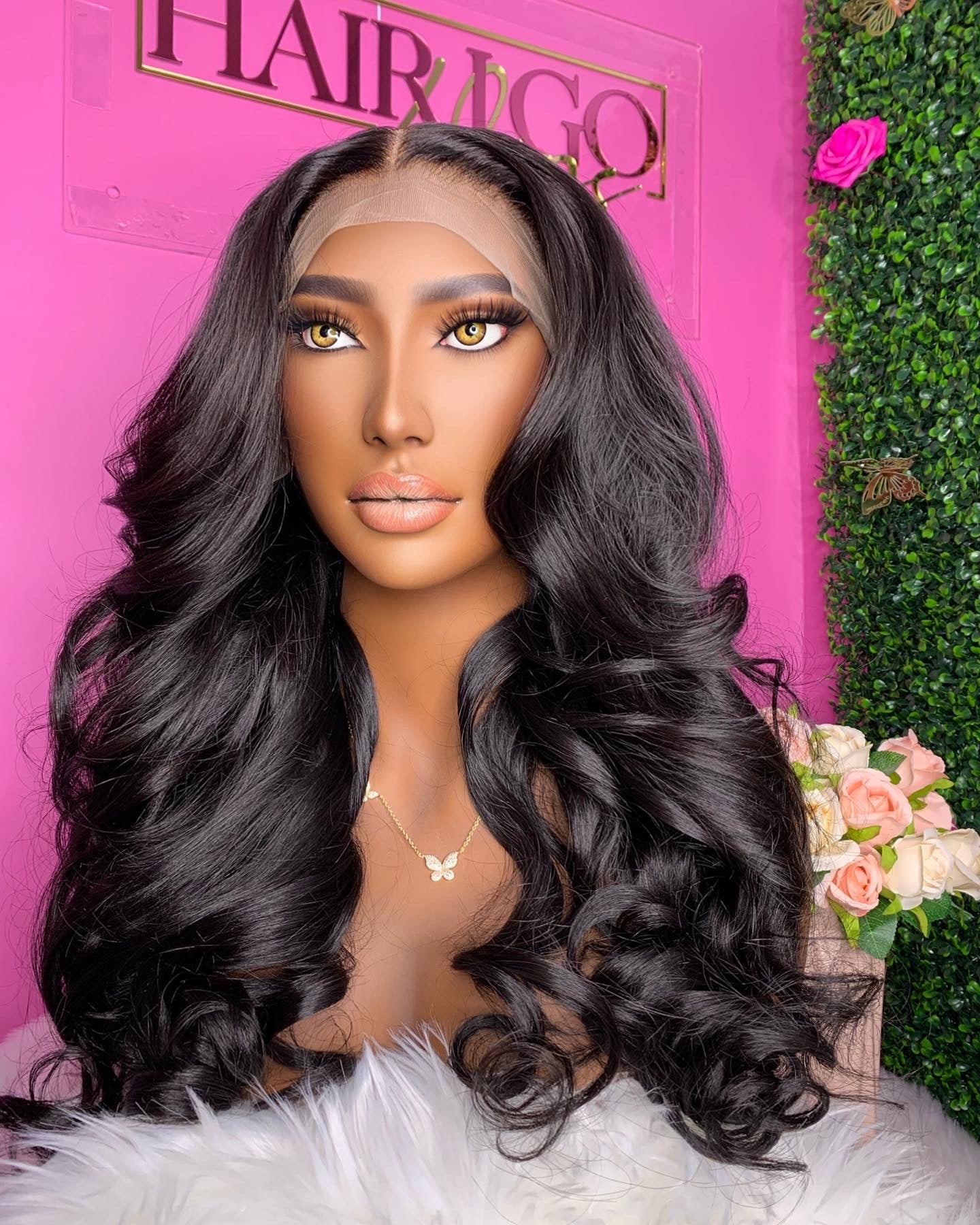 Miya 24” long raw body wave hair