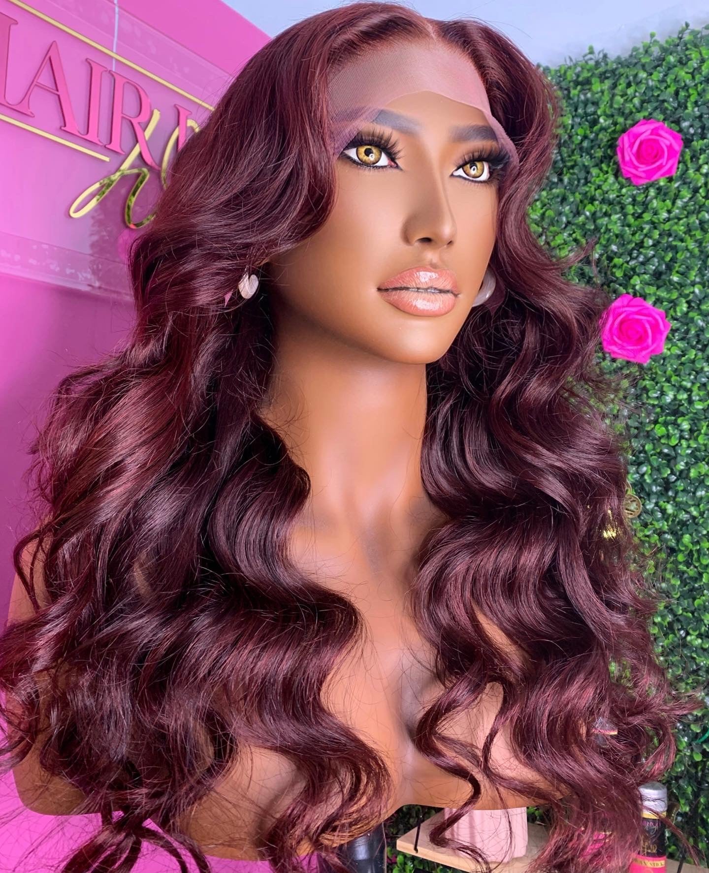 Listo para enviar cabello humano Imani de 26"de largo