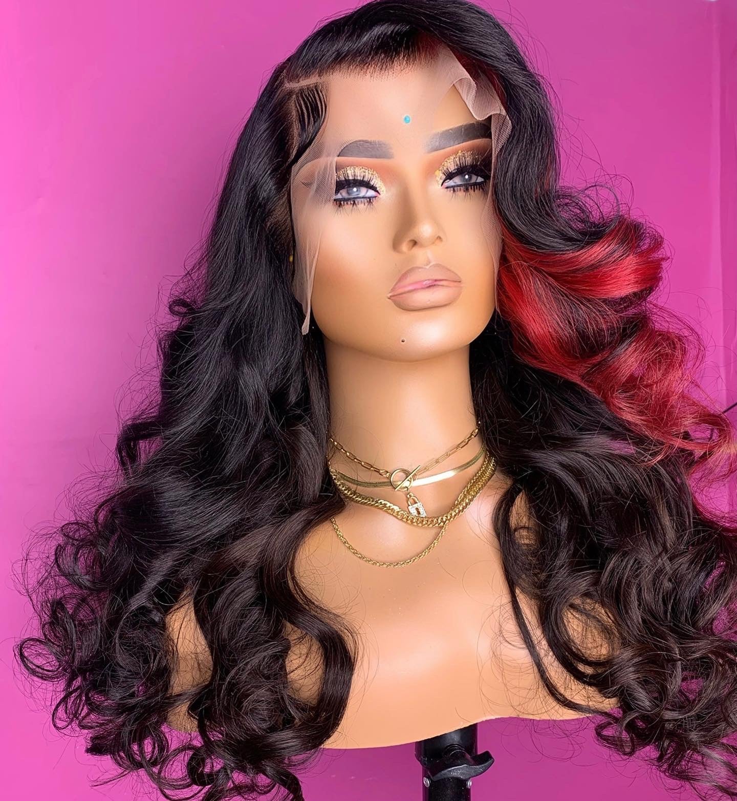 Wendy 24"cabello humano largo