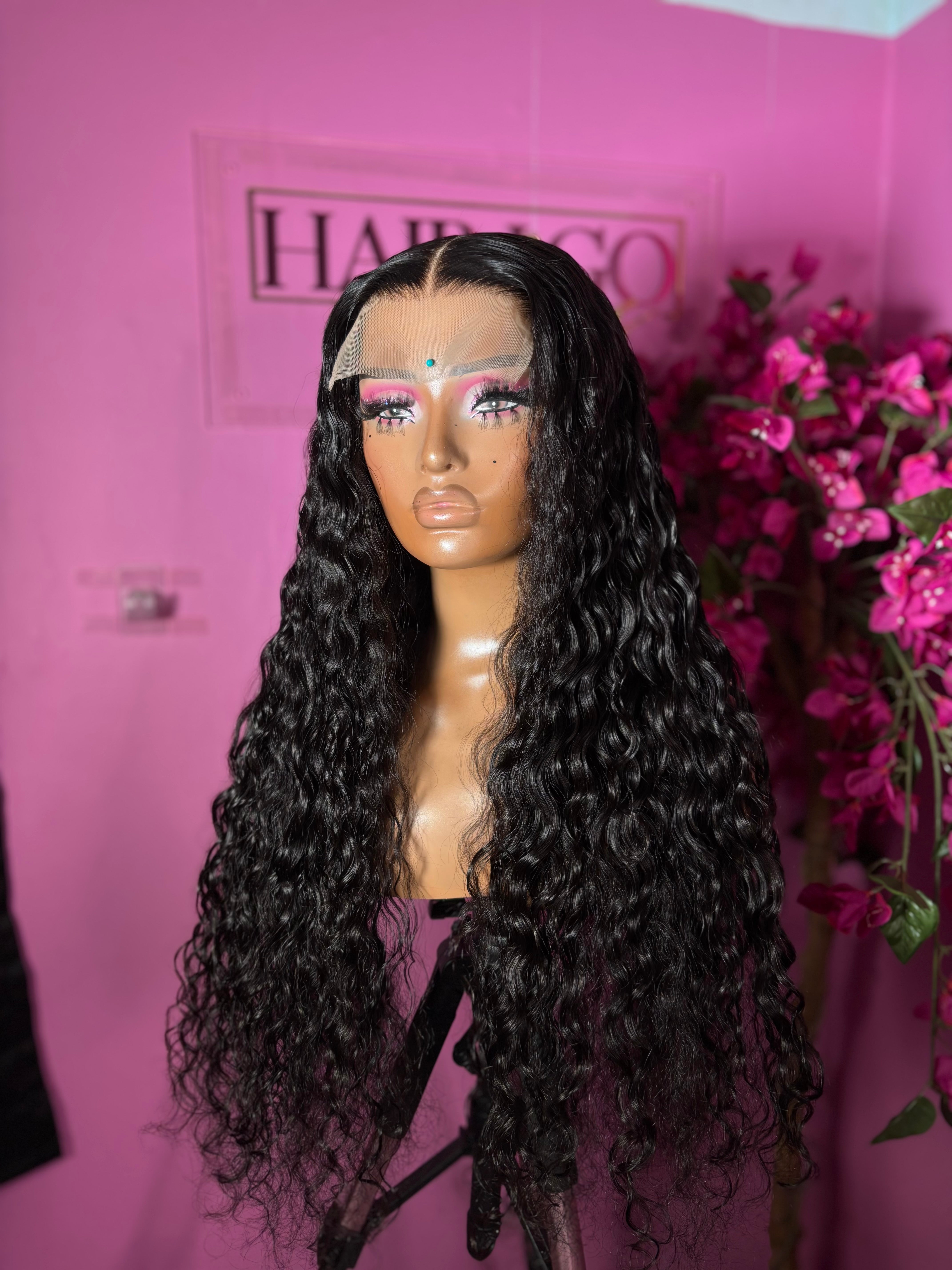 Laura water wave 24” long 5x5 lace closure