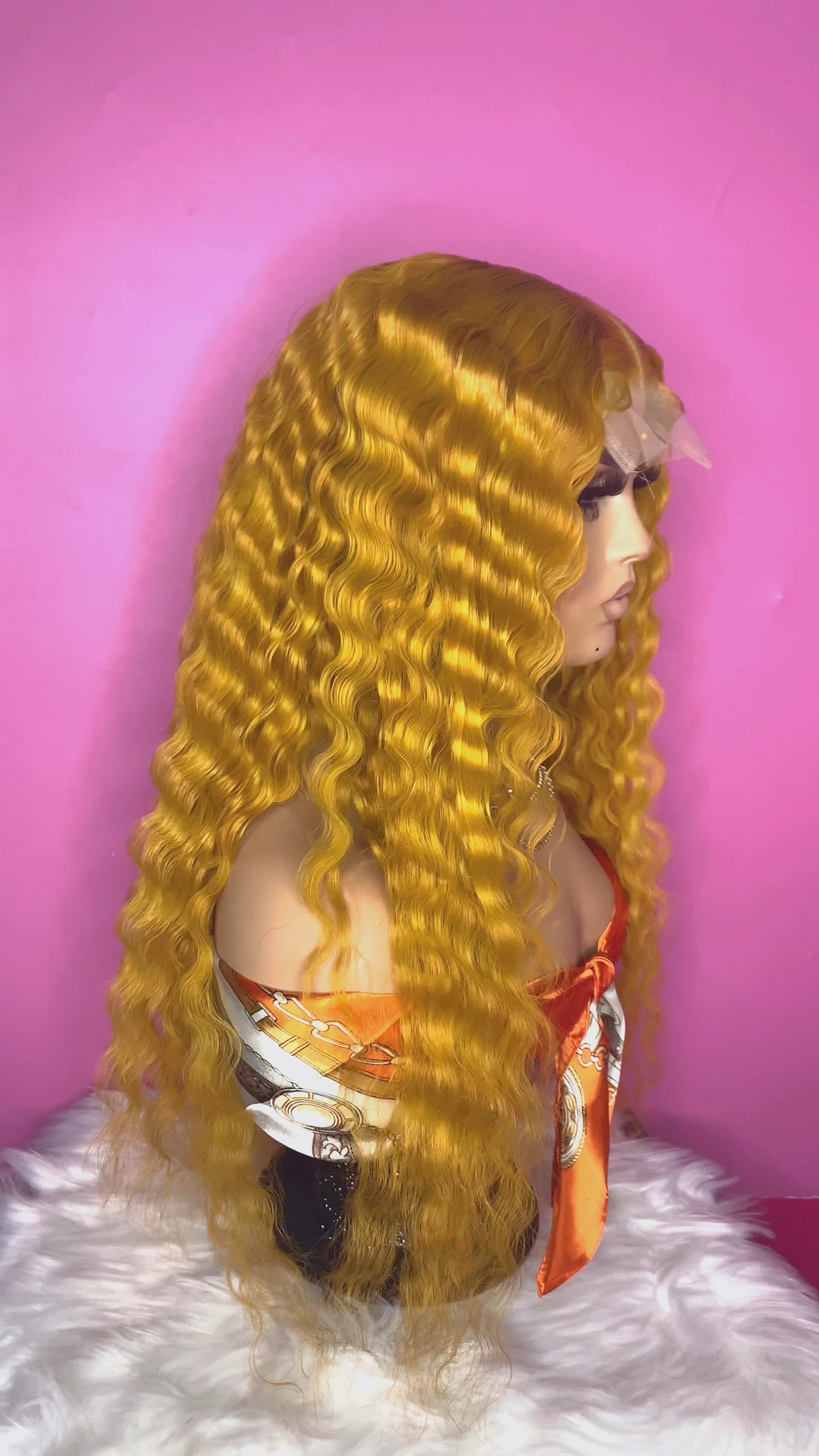 Heather  24” long human hair