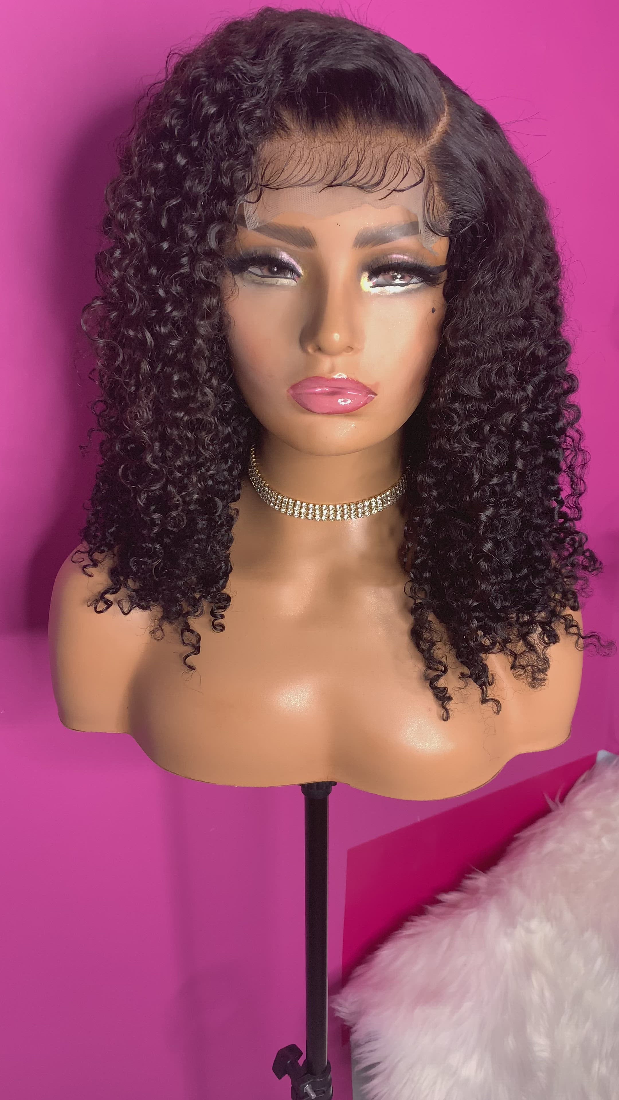 Sonya human hair 5x5 lace closure 16” long
