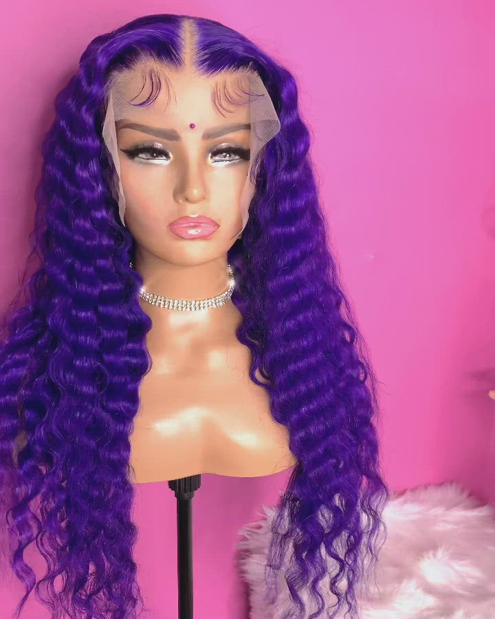 Royal human Hair 13x4  lace frontal 26”long