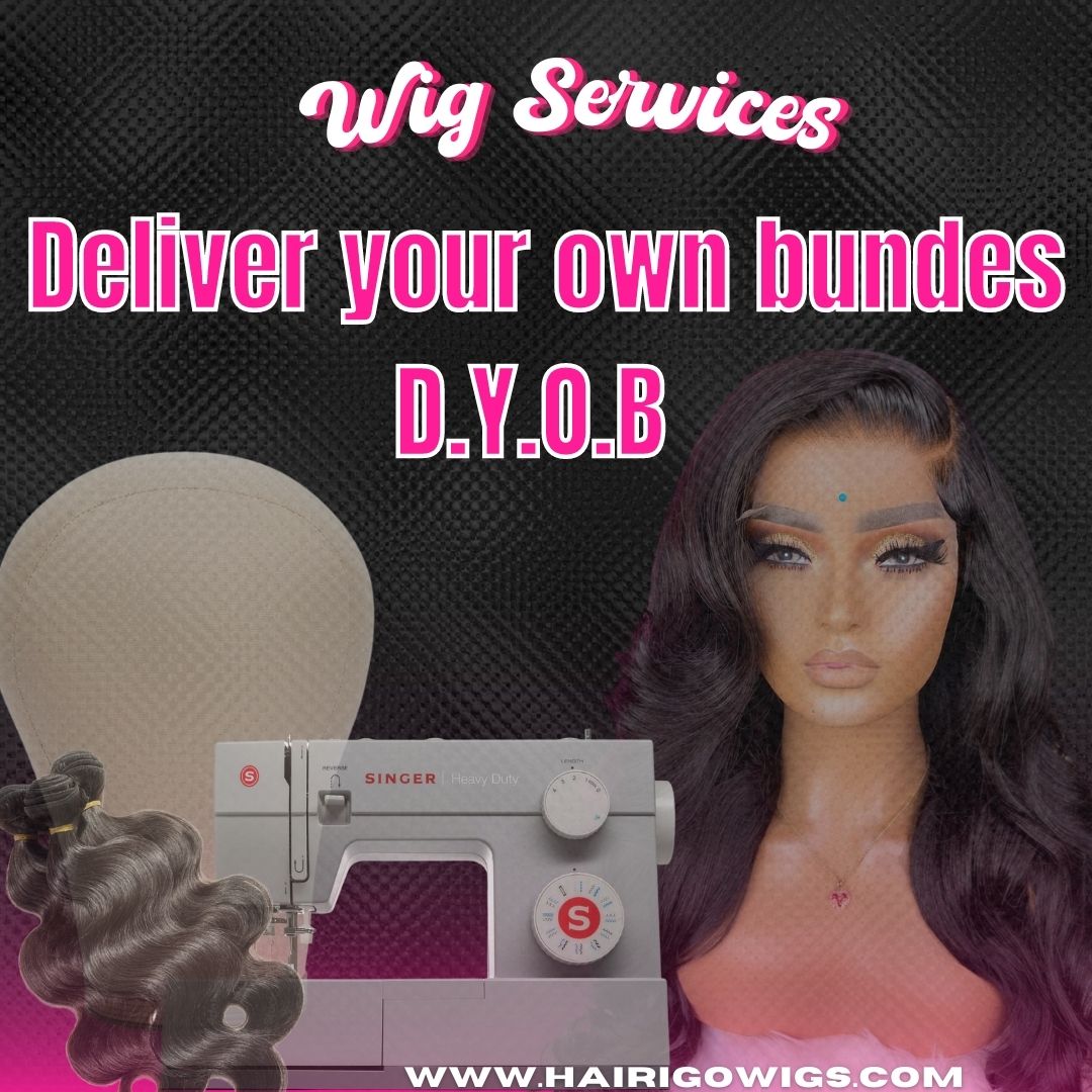 Servicio de color de peluca personalizado