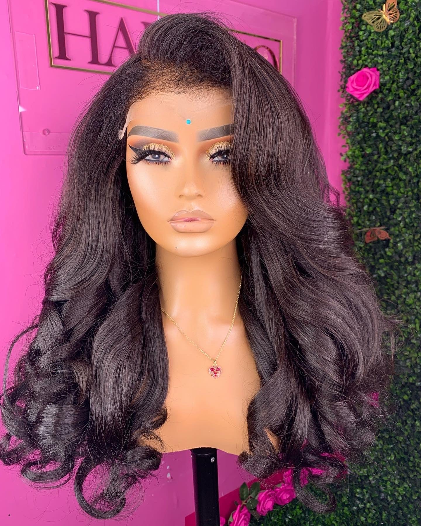 Lori 20" 6x6 lace closure raw kinky straight hair