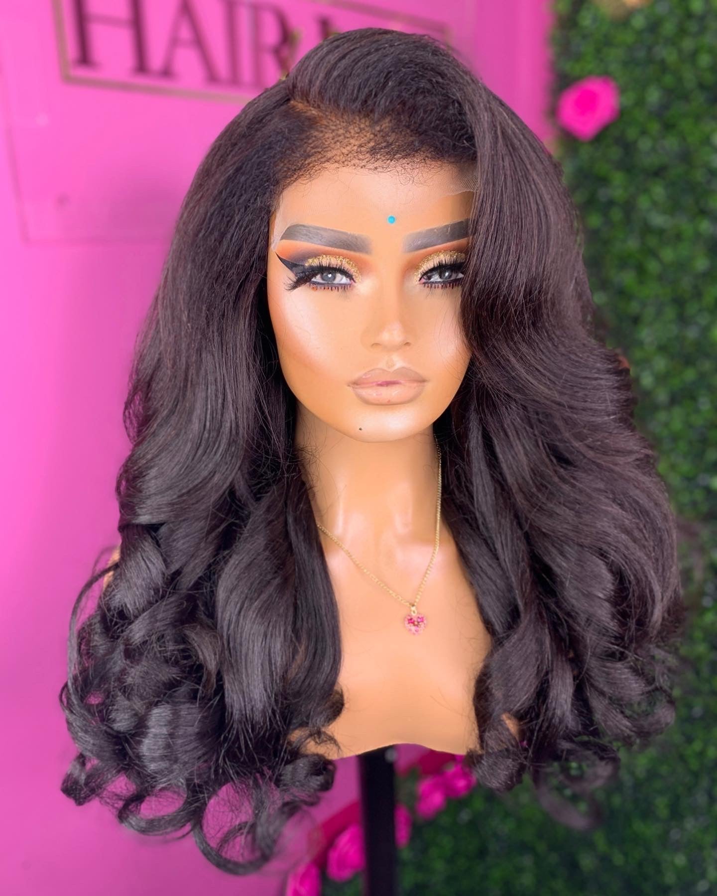 Lori 20" 6x6 lace closure raw kinky straight hair