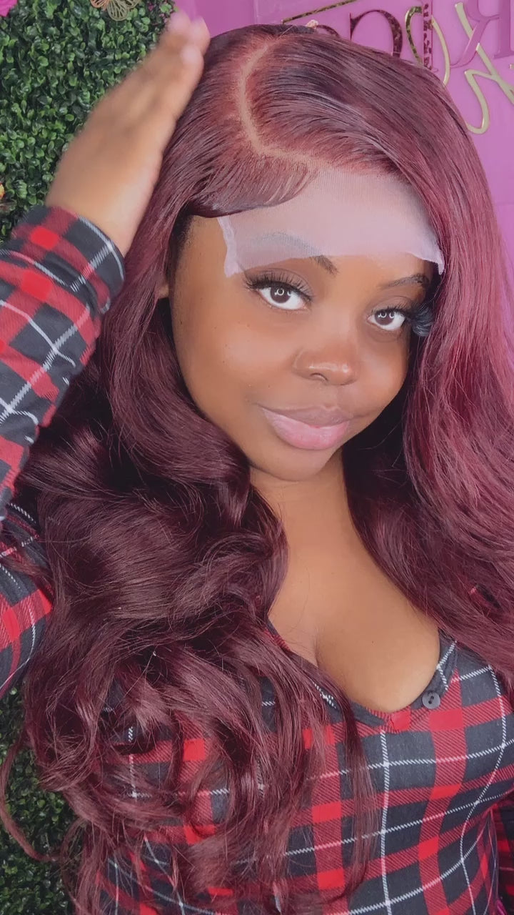 Dove 5x5 closure human hair wig