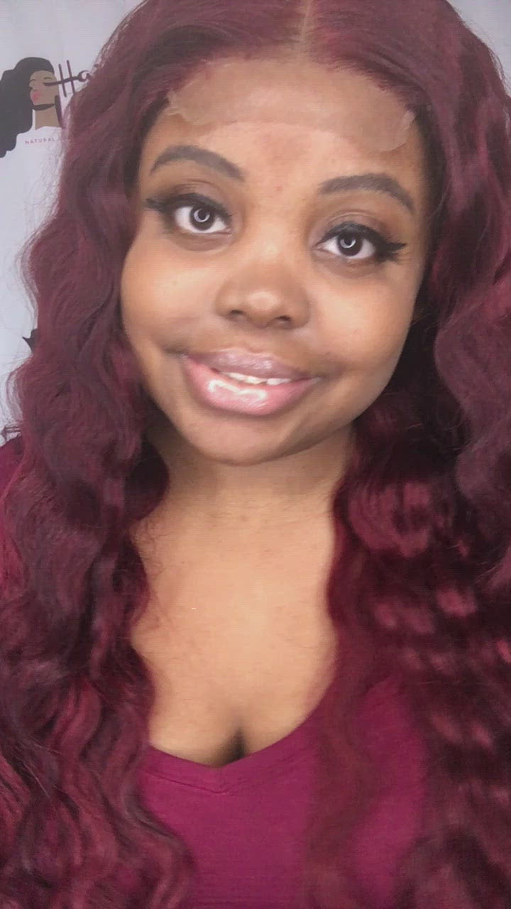 Rose 4x4 closure human hair wig