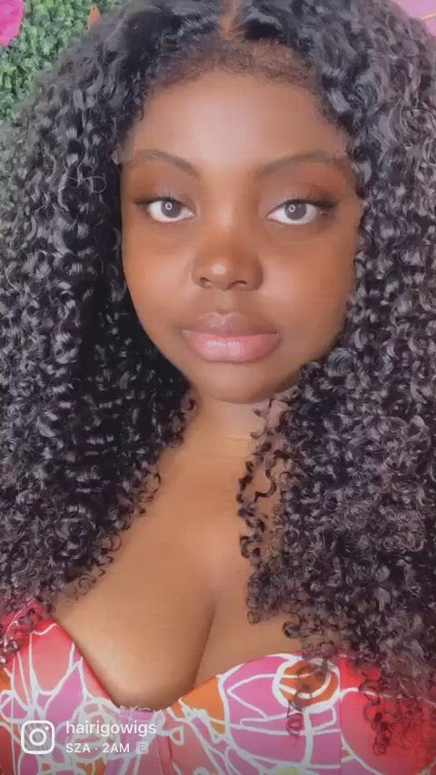 Moroccan HD 5x5 closure human hair wig raw