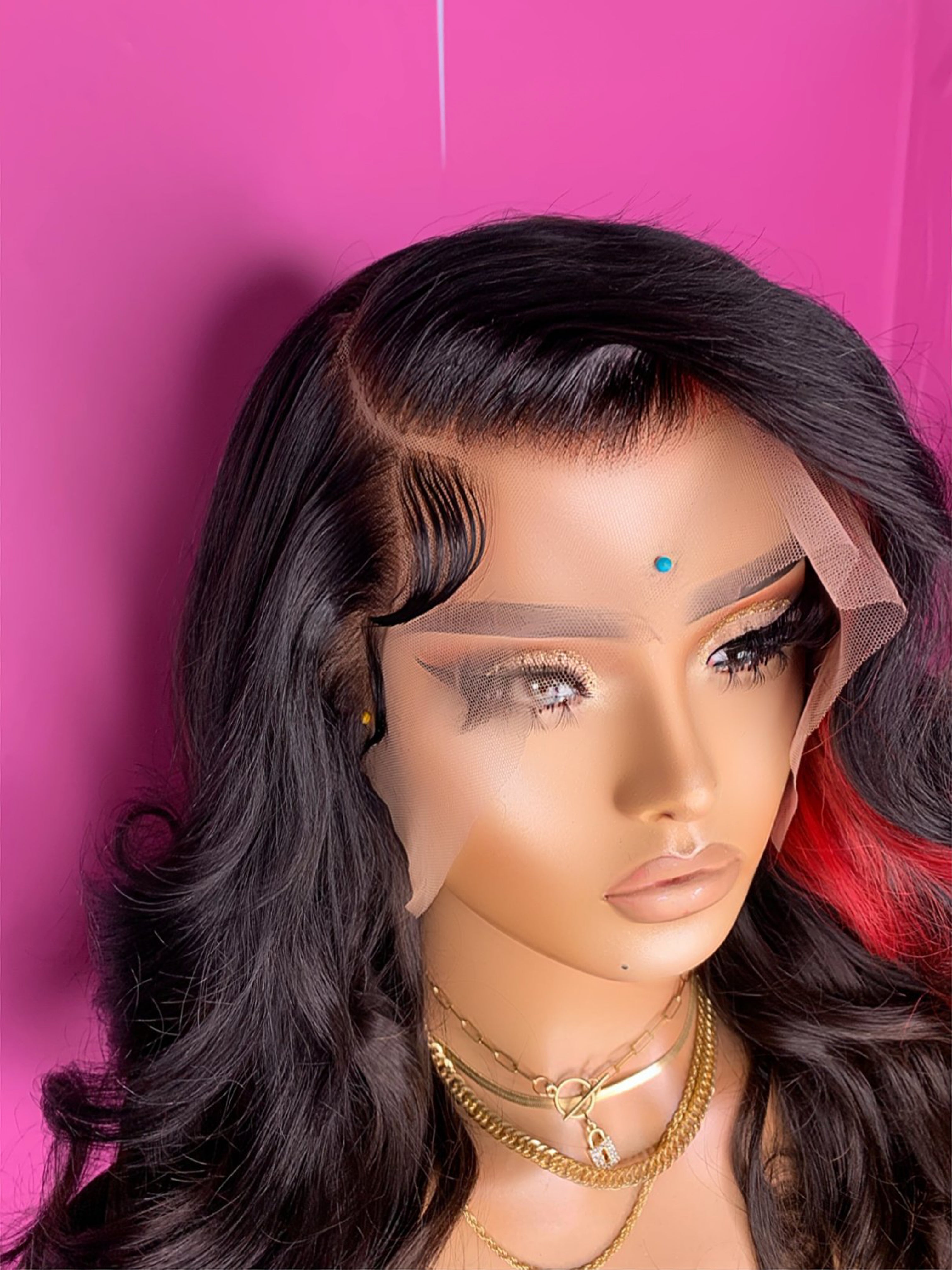 Wendy 24"cabello humano largo