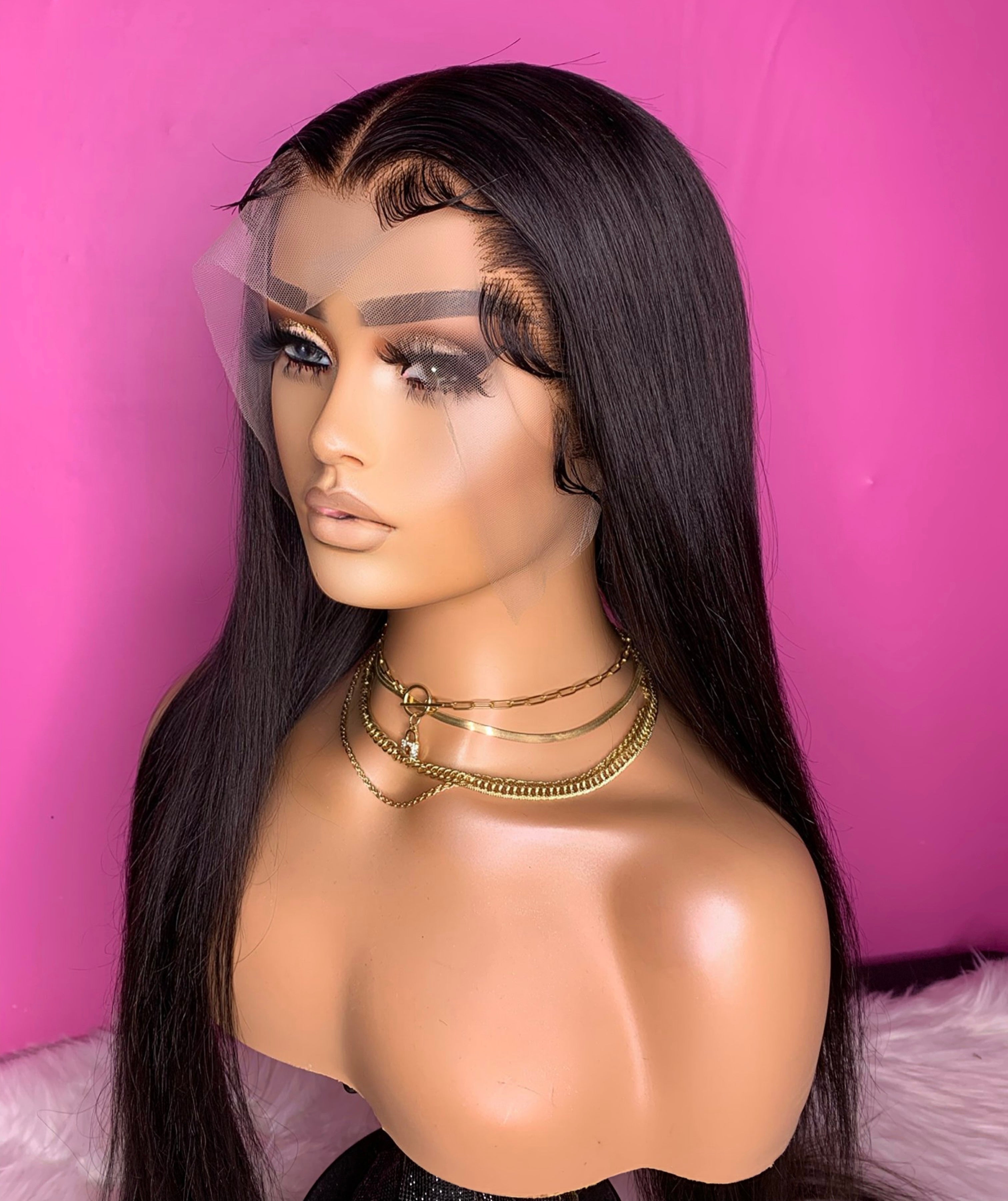 Supreme 26” long raw straight hair