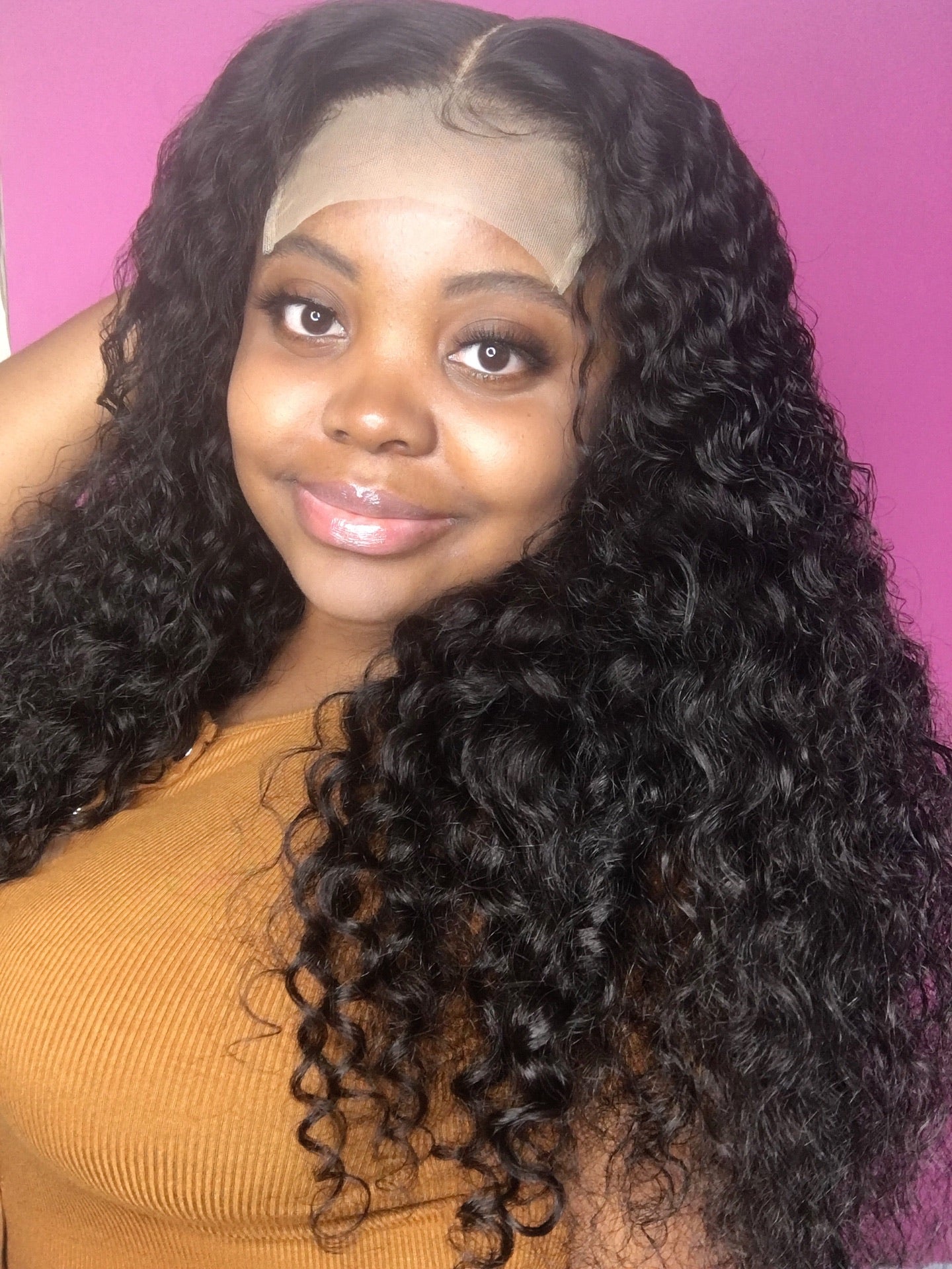 Jenny 5x5 lace closure deep wave 22” long