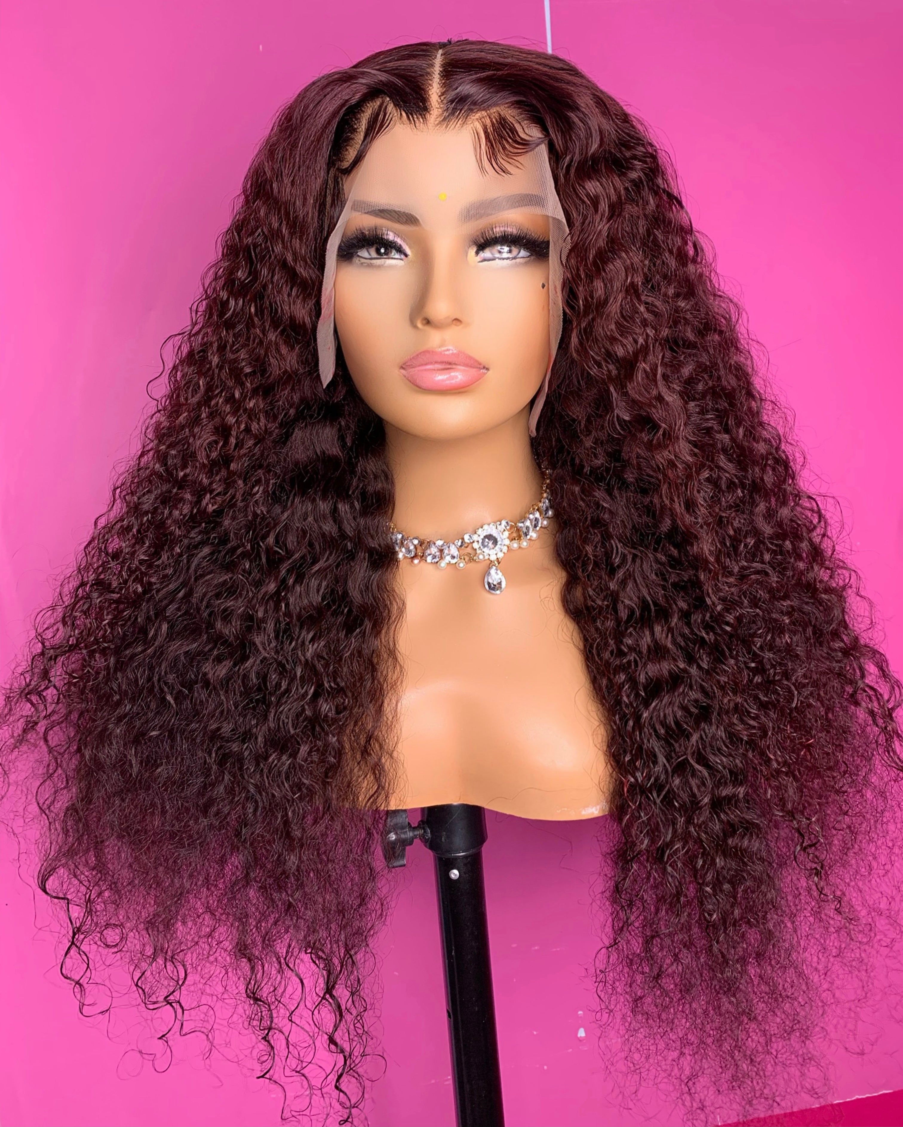 Krystal 24” long human hair