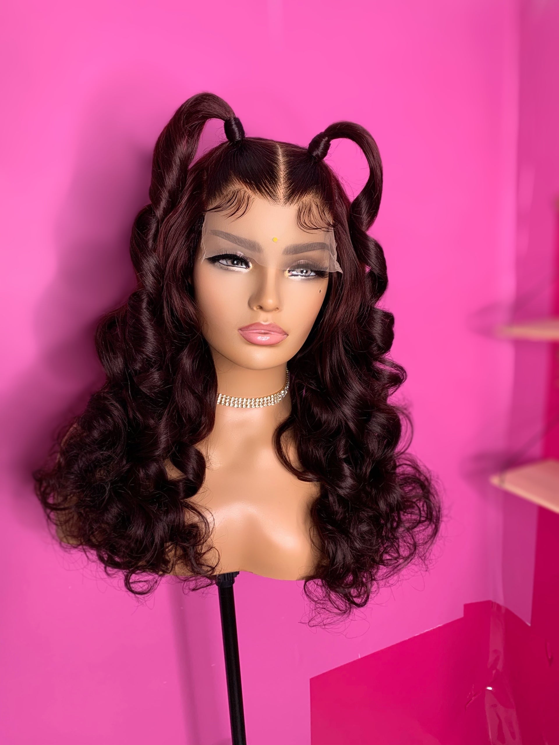 Chyna human hair 5x5 transparent lace closure 22” long