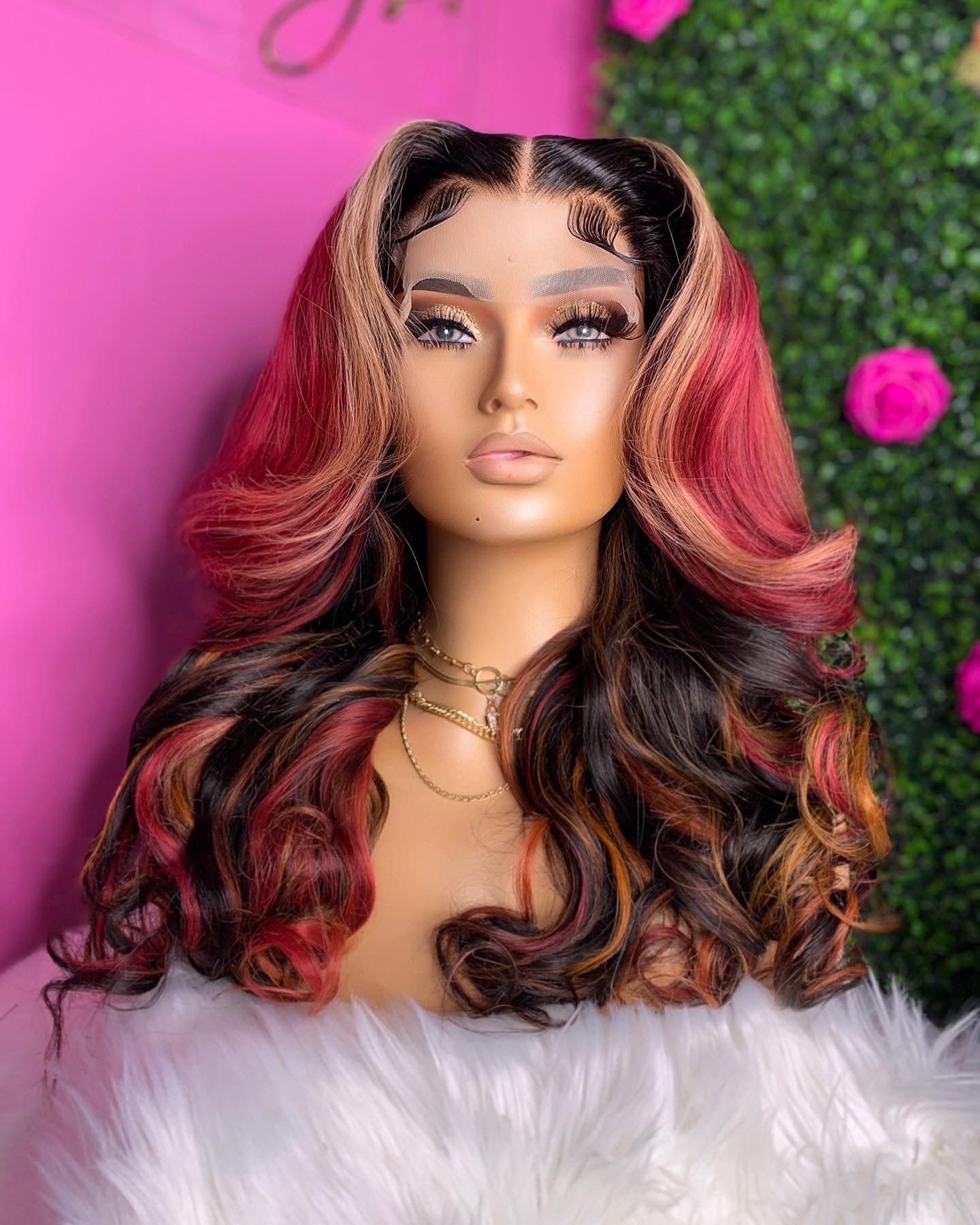 Apple spice 5x5 closure human hair wig