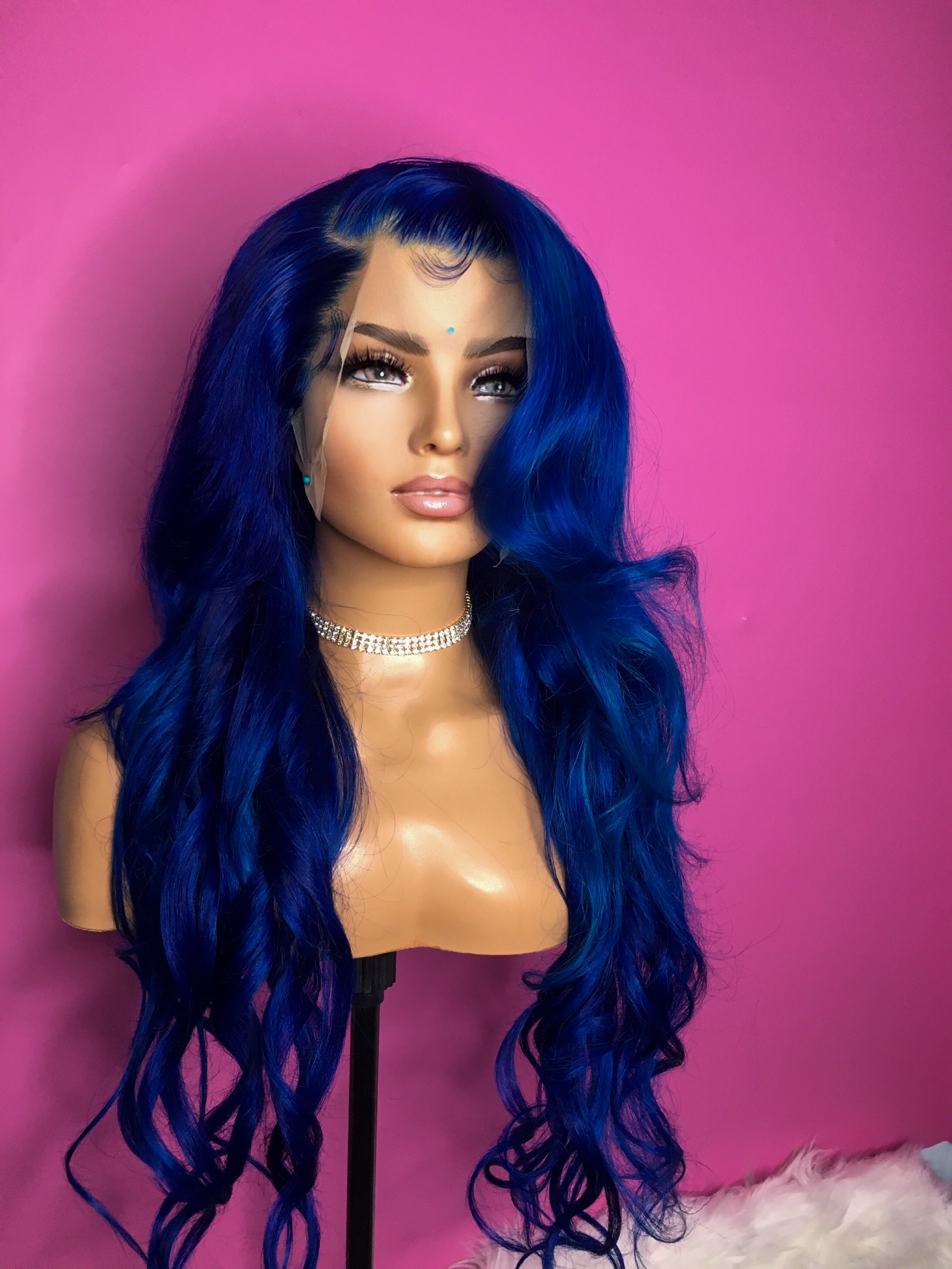 Yasmine  13x4 lace frontal  26” long human hair