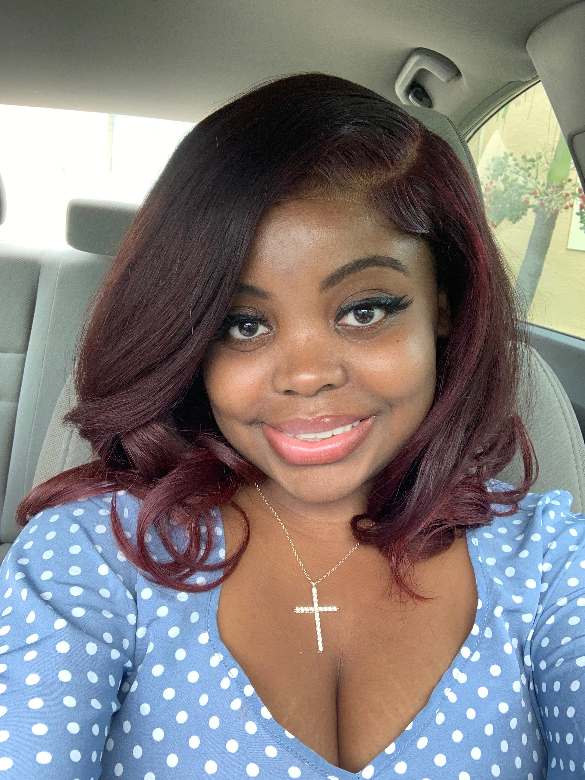 Moore 5x5 closure human hair wig