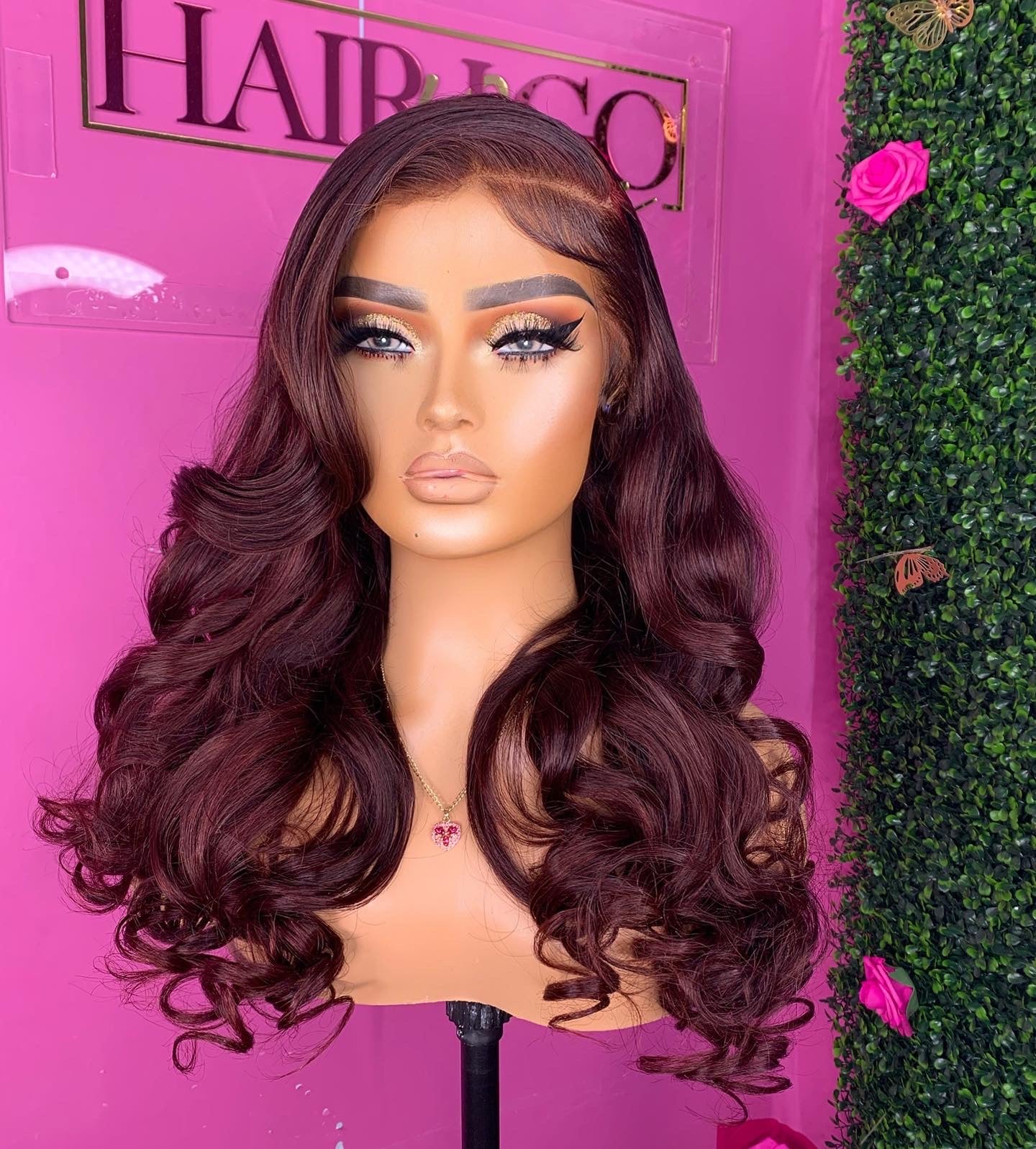 Dove 26” Lace frontal human hair wig