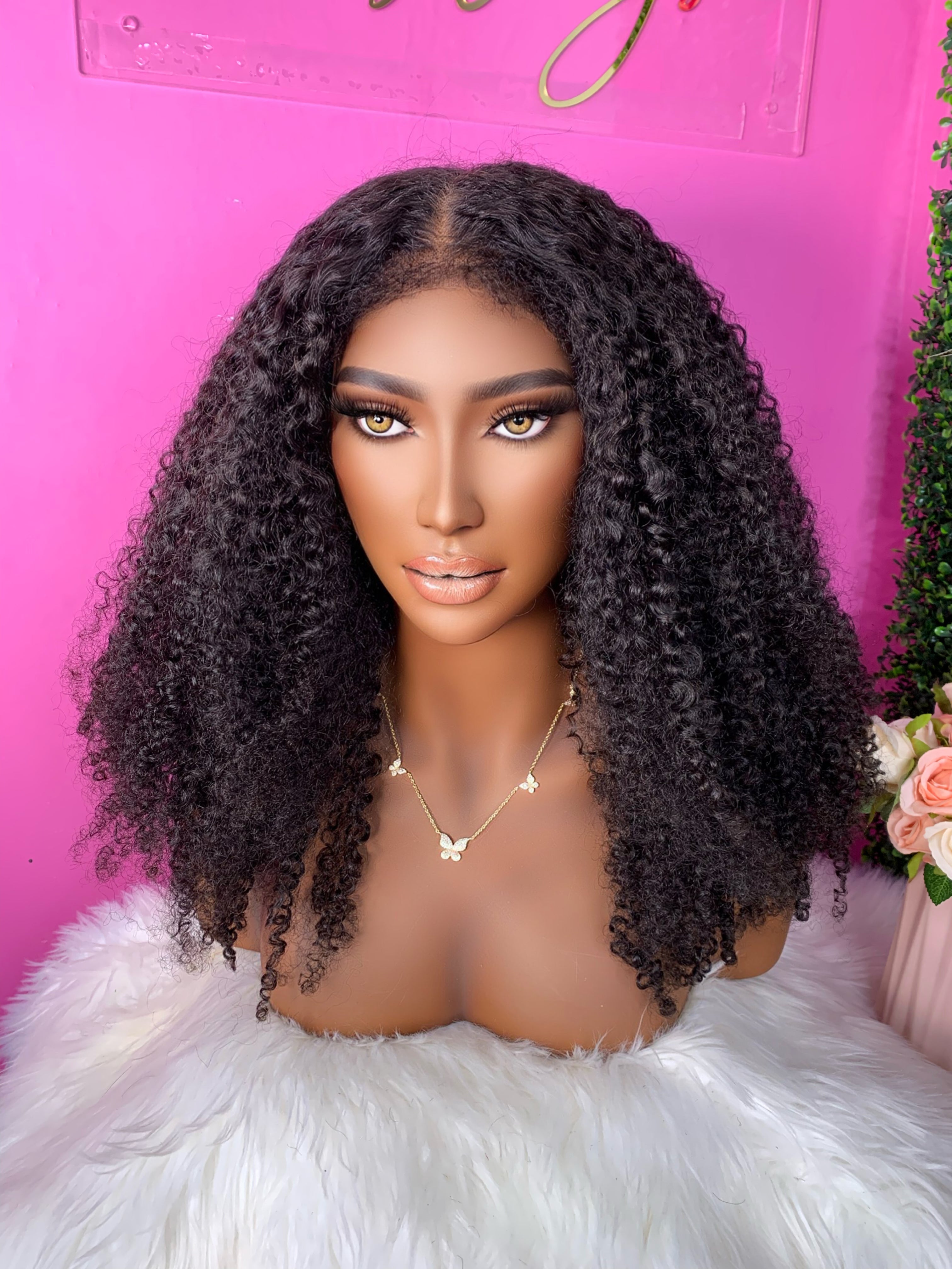 Moroccan HD 5x5 closure human hair wig raw
