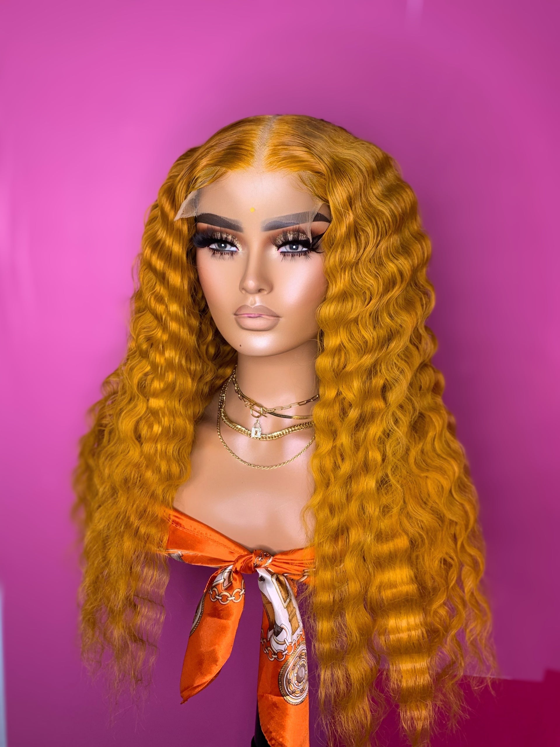 Heather  24” long human hair