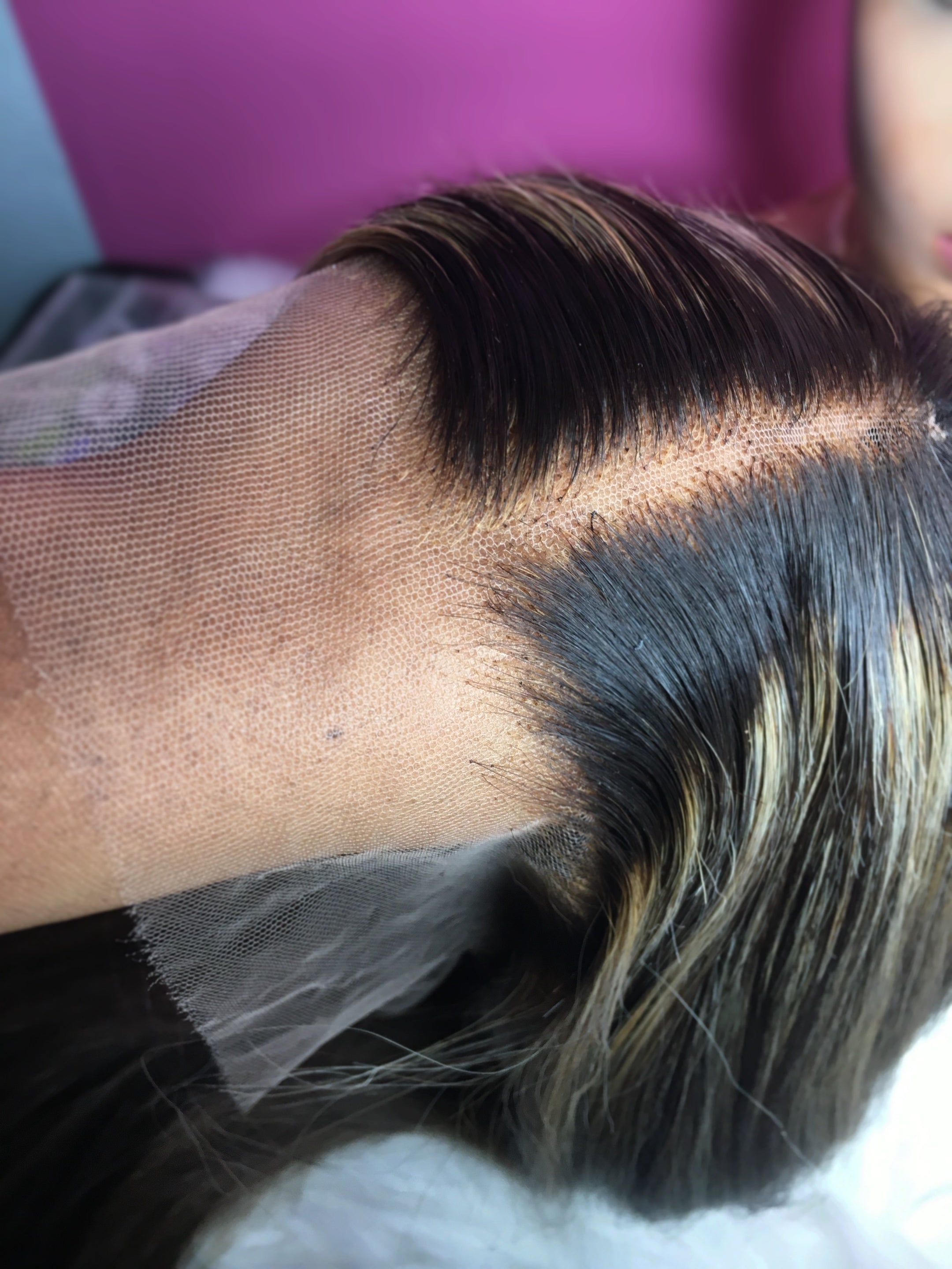 Kim 13x4 High definition (HD)lace frontal  26”  long Pre order