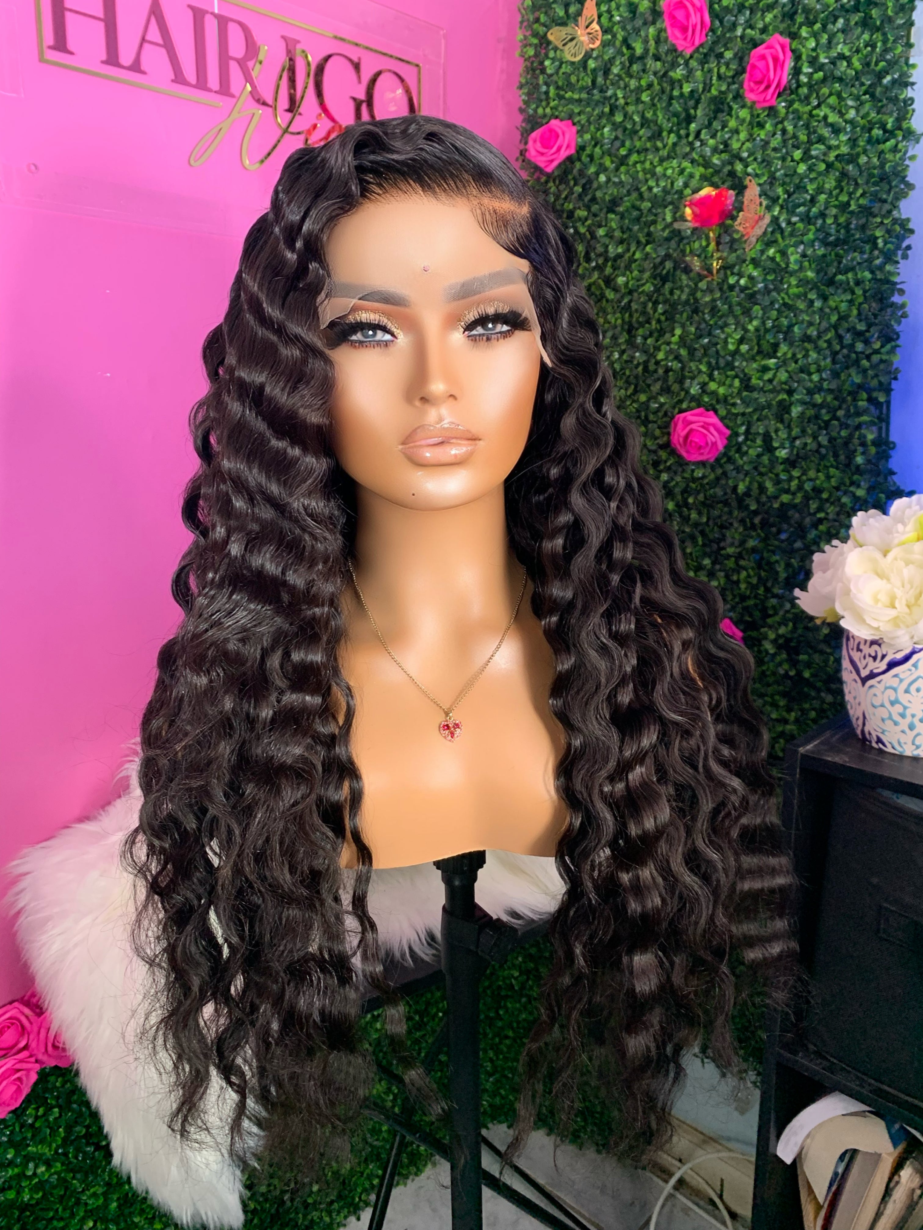 Miranda 24” human hair 6x6 lace closure