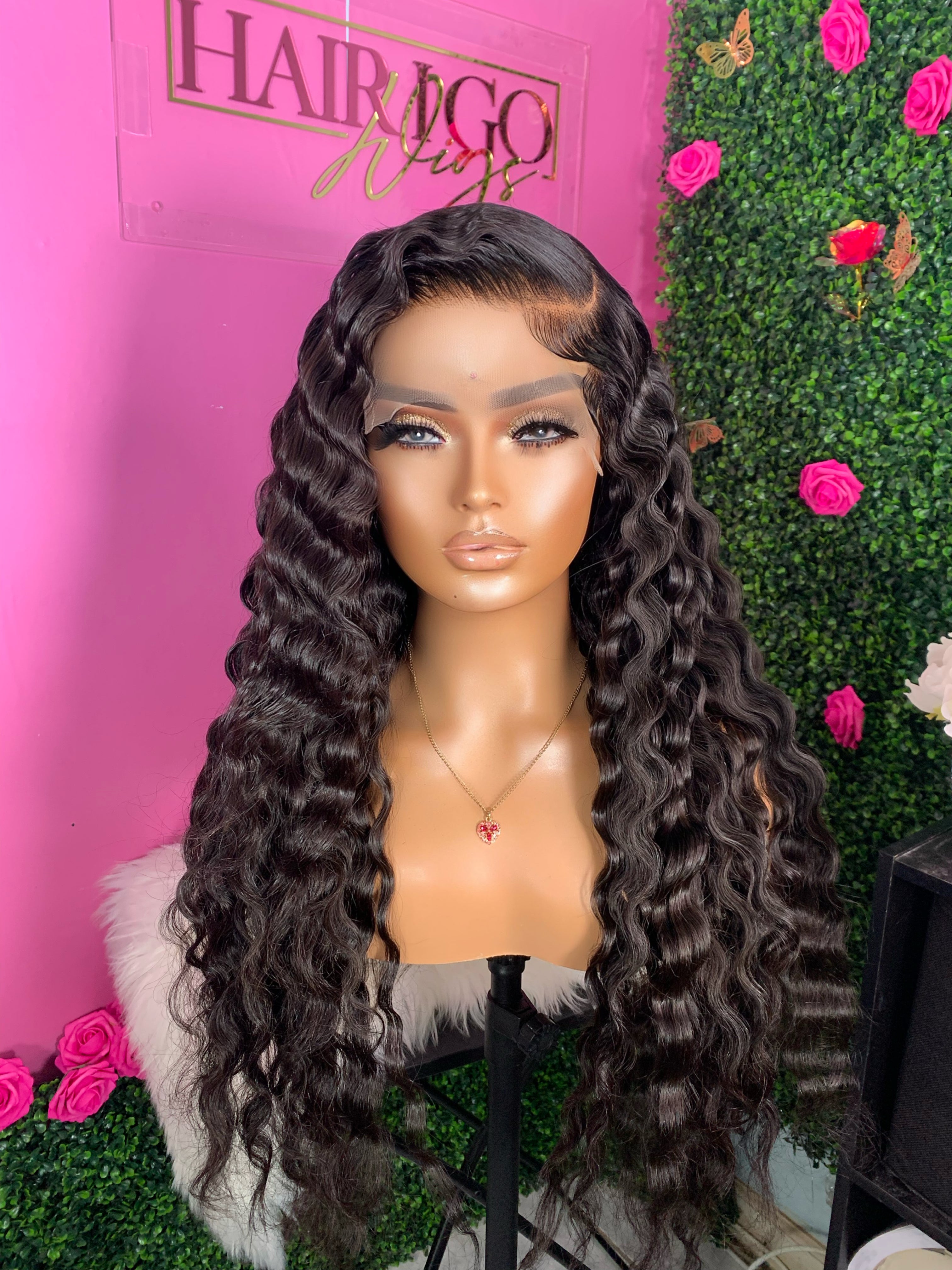Miranda 24” human hair 6x6 lace closure