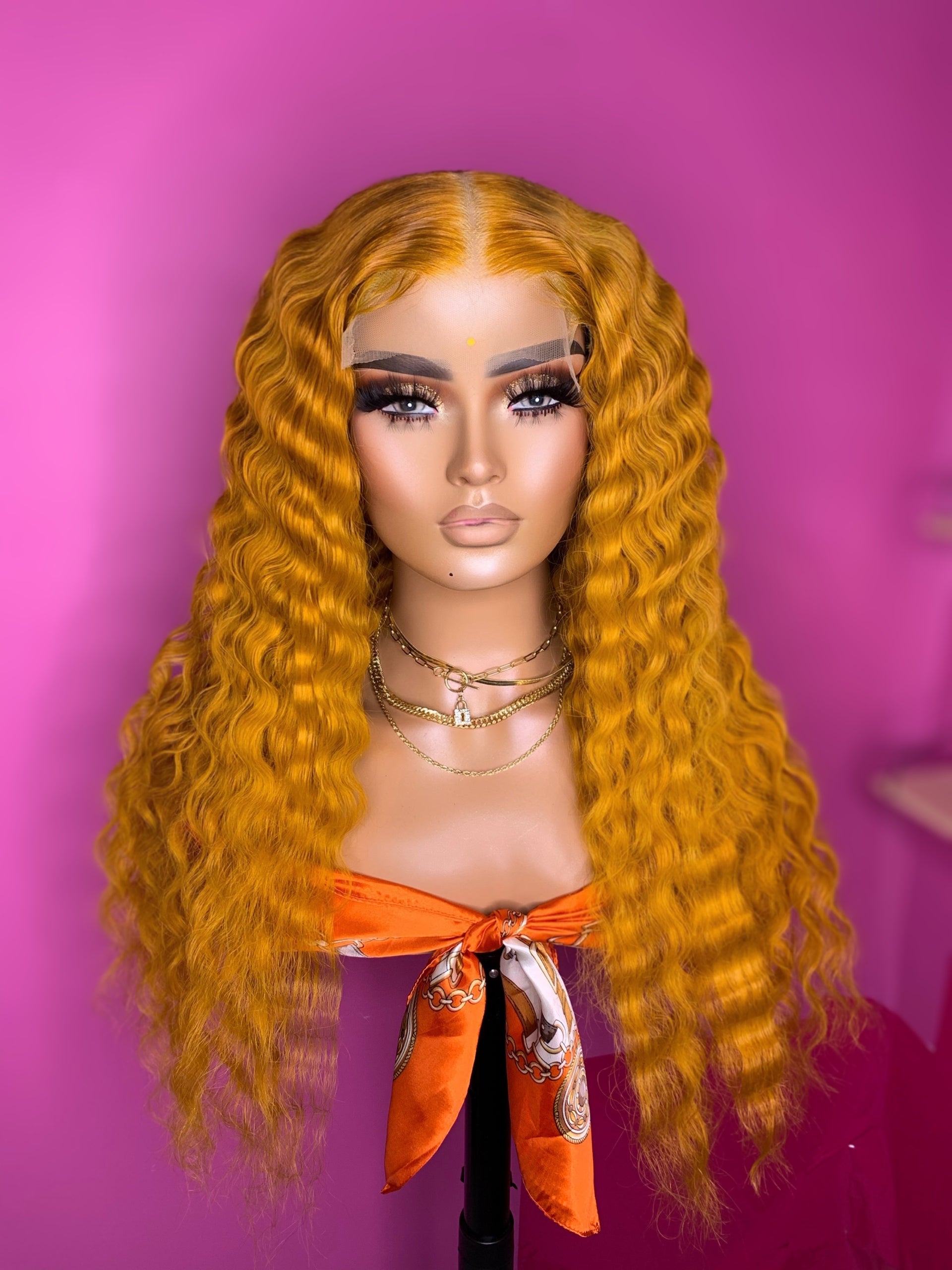 Heather  24” long human hair