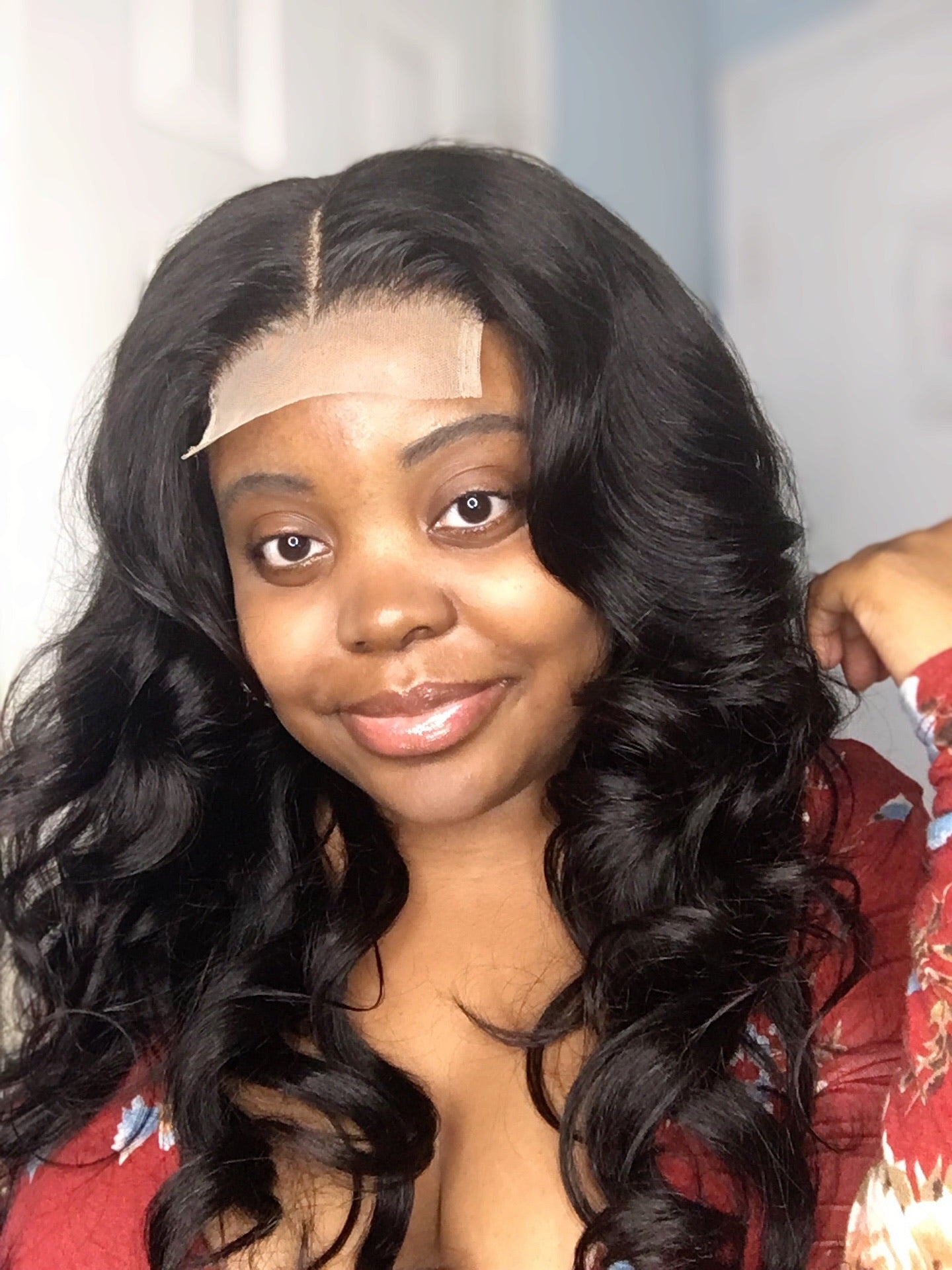 Mya human hair 4x4 lace closure wig